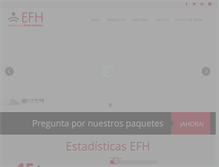 Tablet Screenshot of efhcorporativo.com